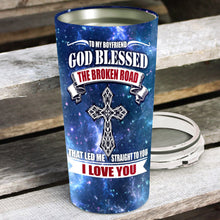 Load image into Gallery viewer, To My Boyfriend - Valentine's day Gift - Personalized Tumbler 1