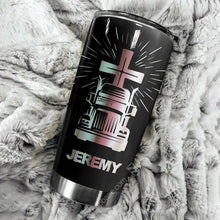 Load image into Gallery viewer, A Trucker's Prayer Personalized Tumbler H22N8