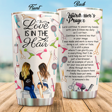 Load image into Gallery viewer, A Hairdresser's Prayer Tumbler L09F2