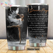 Load image into Gallery viewer, A Dancer Prayer Personalized Tumbler M09T9