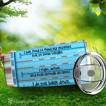 Load image into Gallery viewer, A Swimmer Rules Custom Tumbler V14D3
