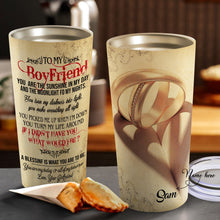 Load image into Gallery viewer, To My Boyfriend - Valentine's day Gift - Personalized Tumbler 2