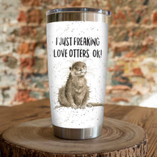 Load image into Gallery viewer, Otter Steel Tumbler MR2104 68O43