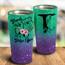 Load image into Gallery viewer, Proud Wife Of A Police Officer - Flower Galaxy Tumbler