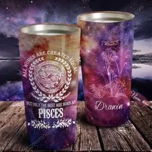 Load image into Gallery viewer, All Women Are Created Equal Pisces - Perfect Gift For Pisces - Personalized Tumbler 3