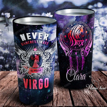 Load image into Gallery viewer, All People Are Created Equal Virgo - Perfect Gift For Virgo - Personalized Tumbler 2