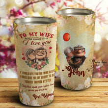 Load image into Gallery viewer, To My Wife - Valentine's Day Gift - Personalized Tumbler 4