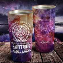 Load image into Gallery viewer, All Women Are Created Equal Sagittarius - Perfect Gift For Sagittarius - Personalized Tumbler 3