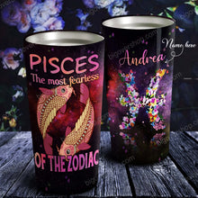 Load image into Gallery viewer, Zodiac Pisces - Perfect Gift For Pisces - Personalized Tumbler 3