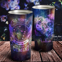Load image into Gallery viewer, All Women Are Created Equal Gemini - Perfect Gift For Gemini - Personalized Tumbler 2