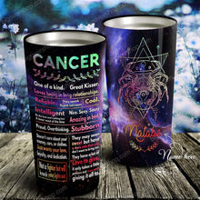 Load image into Gallery viewer, Zodiac Cancer - Perfect Gift For Cancer - Personalized Tumbler 5
