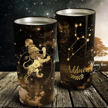 Load image into Gallery viewer, Zodiac Leo - Perfect Gift For Leo - Personalized Tumbler 2