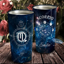Load image into Gallery viewer, Zodiac Scorpio - Perfect Gift For Scorpio - Personalized Tumbler 4