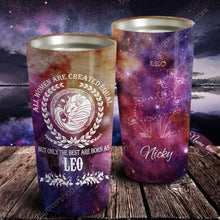 Load image into Gallery viewer, All Women Are Created Equal Leo - Perfect Gift For Leo - Personalized Tumbler 3