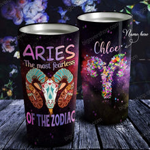 Load image into Gallery viewer, Zodiac Aries - Perfect Gift For Aries - Personalized Tumbler 3