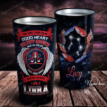 Load image into Gallery viewer, I Am Libra - Perfect Gift For Libra - Personalized Tumbler 3