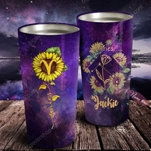 Load image into Gallery viewer, Sunflower Aries - Perfect Gift For Aries - Personalized Tumbler 1