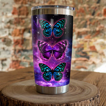 Load image into Gallery viewer, Butterfly Steel Tumbler JR2003 81O60