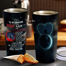 Load image into Gallery viewer, To My Amazing Man - Valentine's Day Gift - Personalized Tumbler