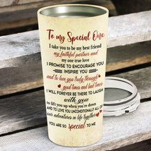 Load image into Gallery viewer, To My Special One - Valentine's Day Gift - Personalized Tumbler