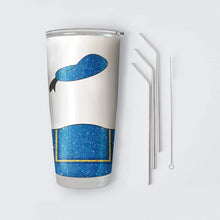 Load image into Gallery viewer, Donald Glitter Custom Design Vacuum Insulated Tumbler