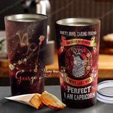 Load image into Gallery viewer, I Am Capricorn - Perfect Gift For Capricorn - Personalized Tumbler 1