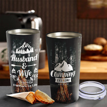Load image into Gallery viewer, Husband And Wife Camping - Valentine's Day Gift - Personalized Tumbler 1