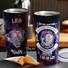 Load image into Gallery viewer, I Am An Leo - Perfect Gift For Leo - Personalized Tumbler 1