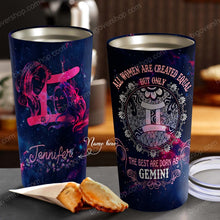 Load image into Gallery viewer, All Women Are Created Equal Gemini - Perfect Gift For Gemini - Personalized Tumbler 4