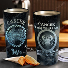 Load image into Gallery viewer, I Am Cancer - Perfect Gift For Cancer - Personalized Tumbler 2