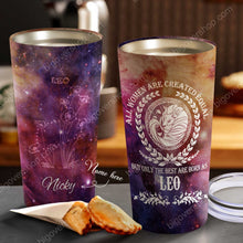 Load image into Gallery viewer, All Women Are Created Equal Leo - Perfect Gift For Leo - Personalized Tumbler 3