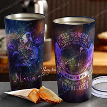Load image into Gallery viewer, All Women Are Created Equal Capricorn - Perfect Gift For Capricorn - Personalized Tumbler 2