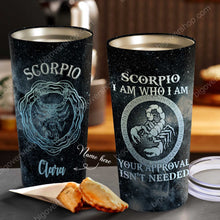Load image into Gallery viewer, I Am Scorpio - Perfect Gift For Scorpio - Personalized Tumbler 2