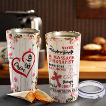 Load image into Gallery viewer, A Massage Therapist Personalized Tumbler