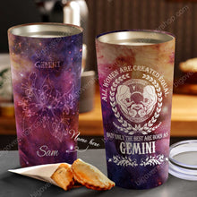 Load image into Gallery viewer, All Women Are Created Equal Gemini - Perfect Gift For Gemini - Personalized Tumbler 3