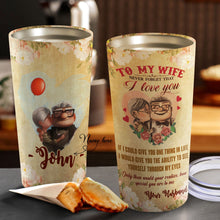 Load image into Gallery viewer, To My Wife - Valentine's Day Gift - Personalized Tumbler 4