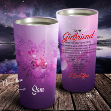 Load image into Gallery viewer, To My Girlfriend - Valentine's Day Gift For Girlfriend - Personalized Tumbler 4