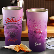 Load image into Gallery viewer, To My Girlfriend - Valentine's Day Gift For Girlfriend - Personalized Tumbler 4
