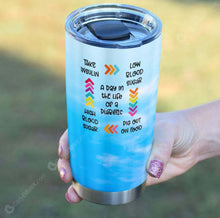 Load image into Gallery viewer, A Day In The Life Of A Diabetic Tumbler L22A3
