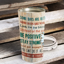 Load image into Gallery viewer, Be Positive Stay Strong - Pig Tree Tumbler