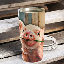 Load image into Gallery viewer, Be Positive Stay Strong - Pig Tree Tumbler