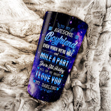 Load image into Gallery viewer, To My Awesome Boyfriend - Valentine's Day Gift For Boyfriend - Personalized Tumbler