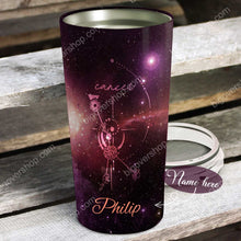 Load image into Gallery viewer, All People Are Created Equal Cancer - Perfect Gift For Cancer - Personalized Tumbler 1