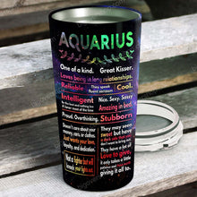 Load image into Gallery viewer, Zodiac Aquarius - Perfect Gift For Aquarius - Personalized Tumbler 5