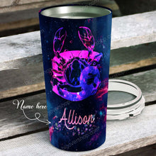 Load image into Gallery viewer, All Women Are Created Equal Cancer - Perfect Gift For Cancer - Personalized Tumbler 4