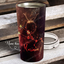 Load image into Gallery viewer, I Am Taurus - Perfect Gift For Taurus - Personalized Tumbler 1