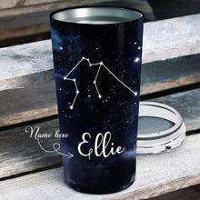 Load image into Gallery viewer, All Women Are Created Equal Aquarius - Perfect Gift For Aquarius - Personalized Tumbler 1