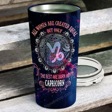 Load image into Gallery viewer, All Women Are Created Equal Capricorn - Perfect Gift For Capricorn - Personalized Tumbler 4