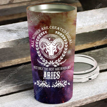 Load image into Gallery viewer, All Women Are Created Equal Aries - Perfect Gift For Aries - Personalized Tumbler 3