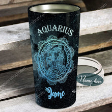 Load image into Gallery viewer, I Am Aquarius - Perfect Gift For Aquarius - Personalized Tumbler 2